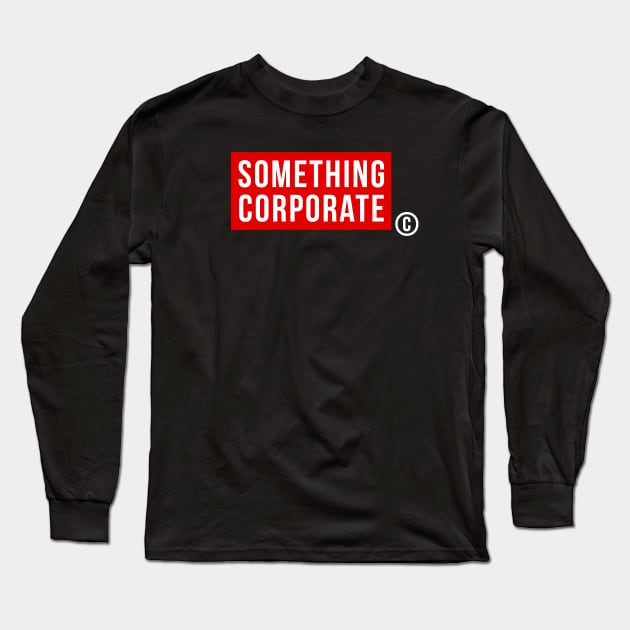 Something Corporate Logo Long Sleeve T-Shirt by Rotten Reviews